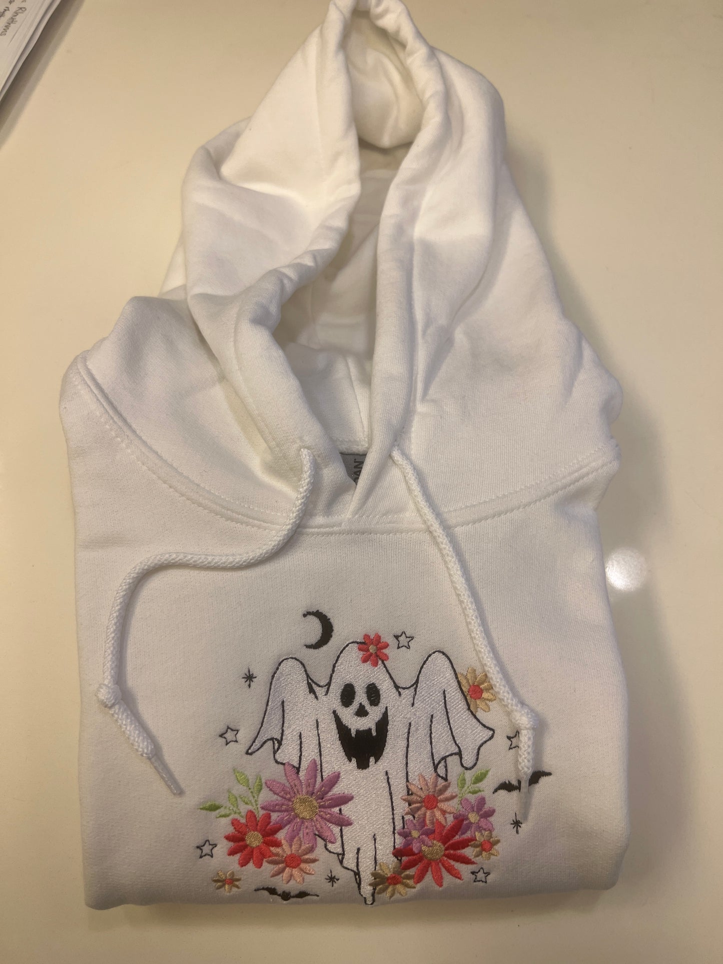 Floral Ghost Hoodie