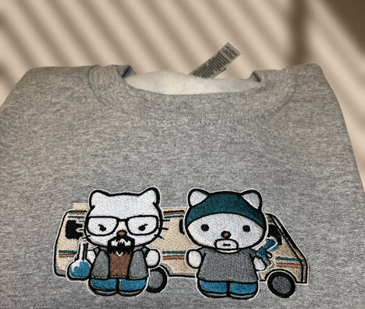 Breaking Bad x Hello Kitty Crewneck (without words)
