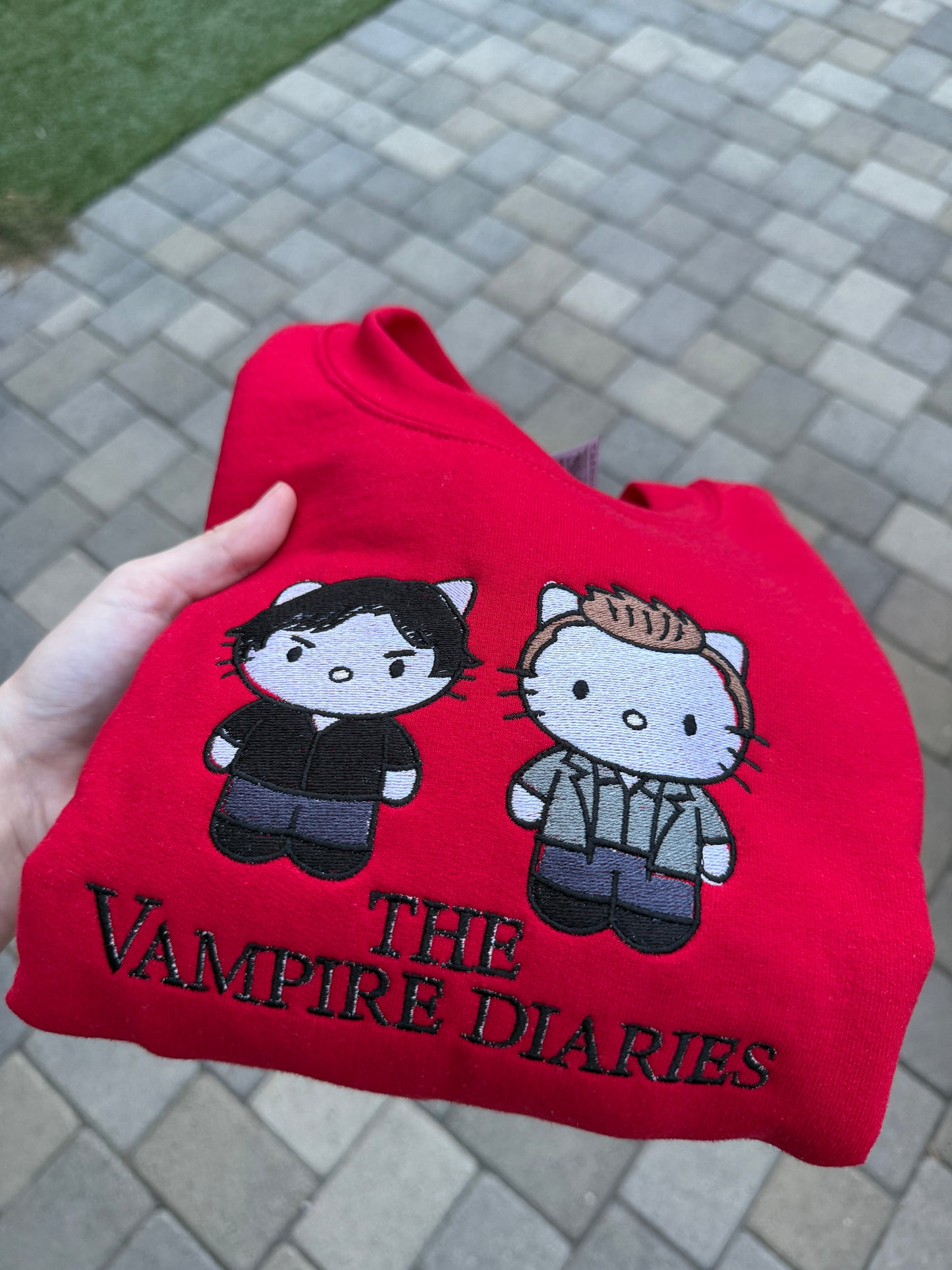 The Vampire Diaries Salvatore Brothers Crewneck