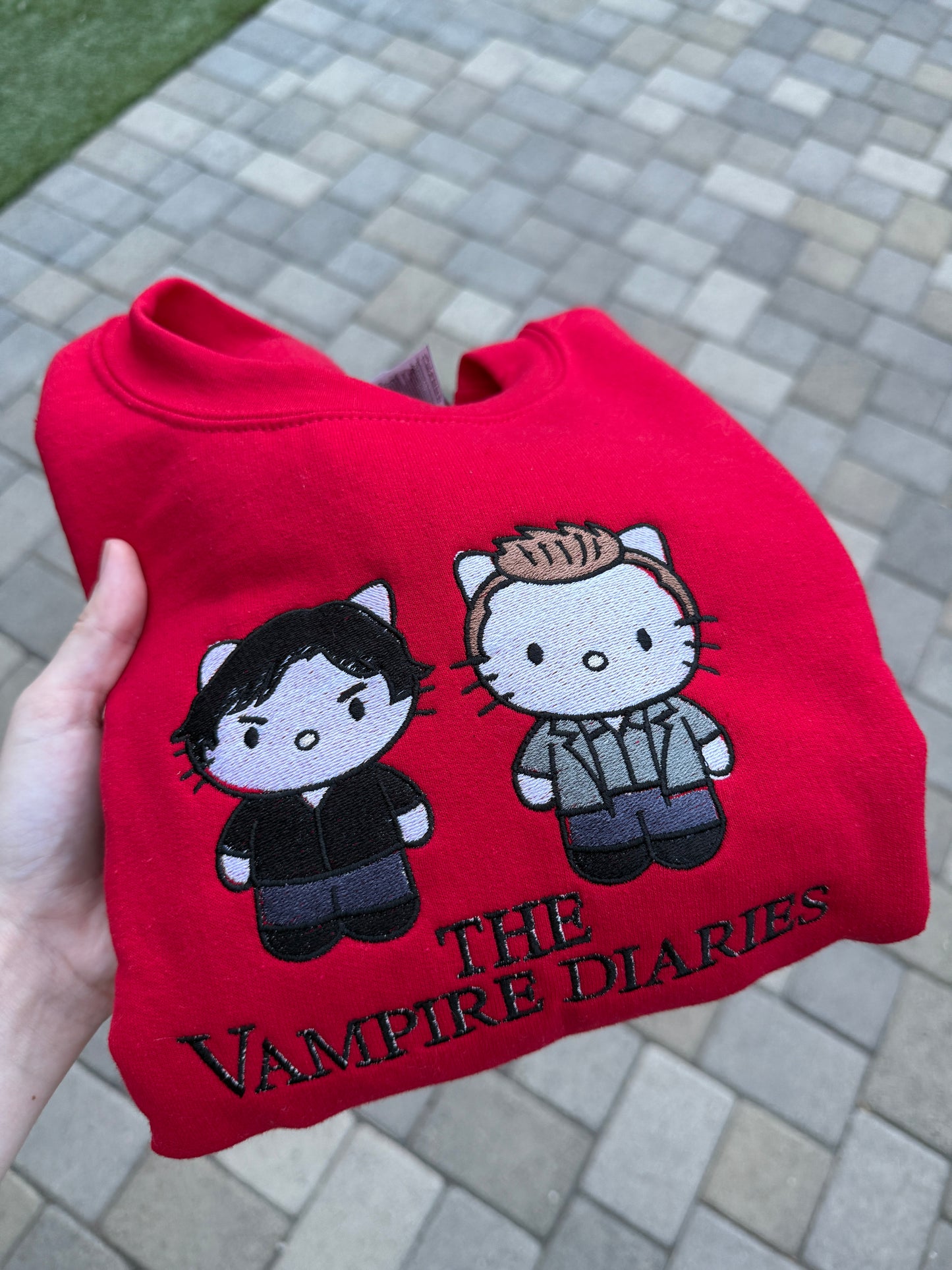 The Vampire Diaries Salvatore Brothers Crewneck