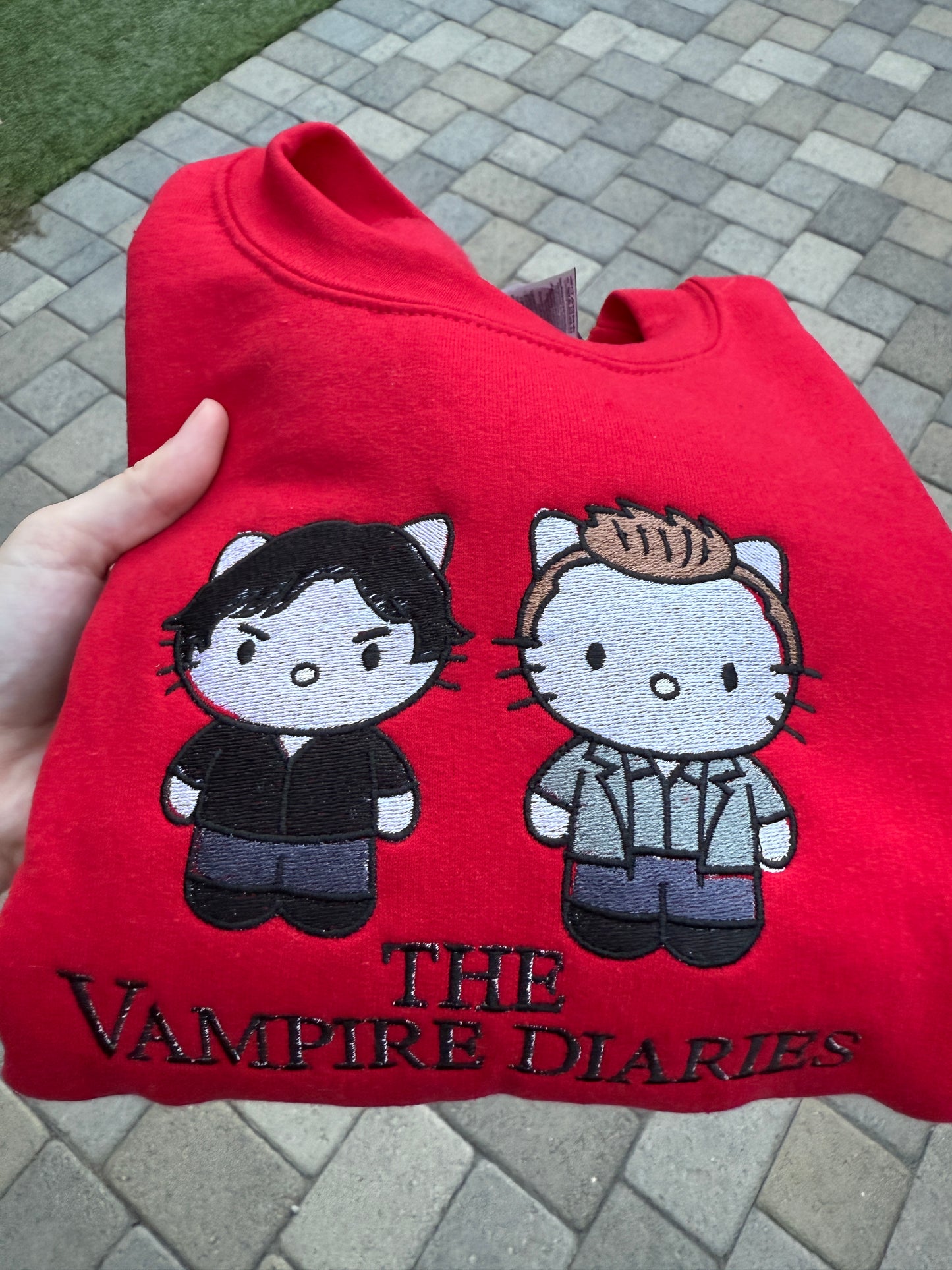 The Vampire Diaries Salvatore Brothers Crewneck