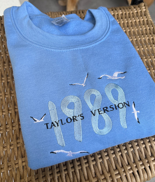 1989 T-Swift Embroidery