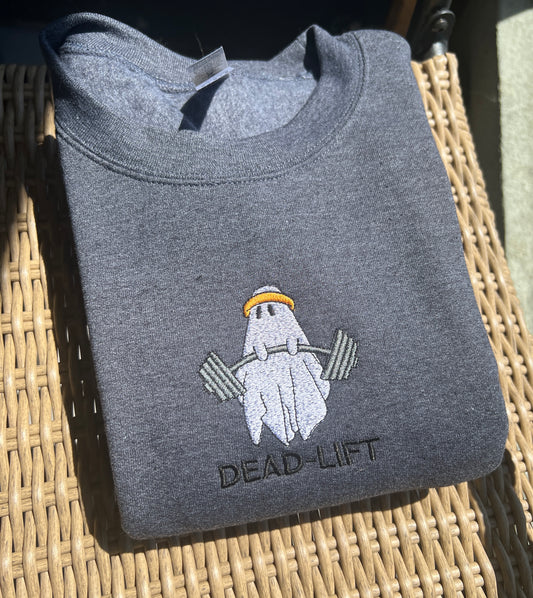 Ghost Dead-Lift Embroidered Sweatshirt