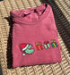 Grinch PAC-Man embroidered shirt