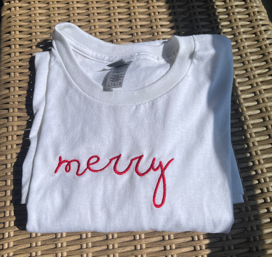 Merry Embroidered Shirt