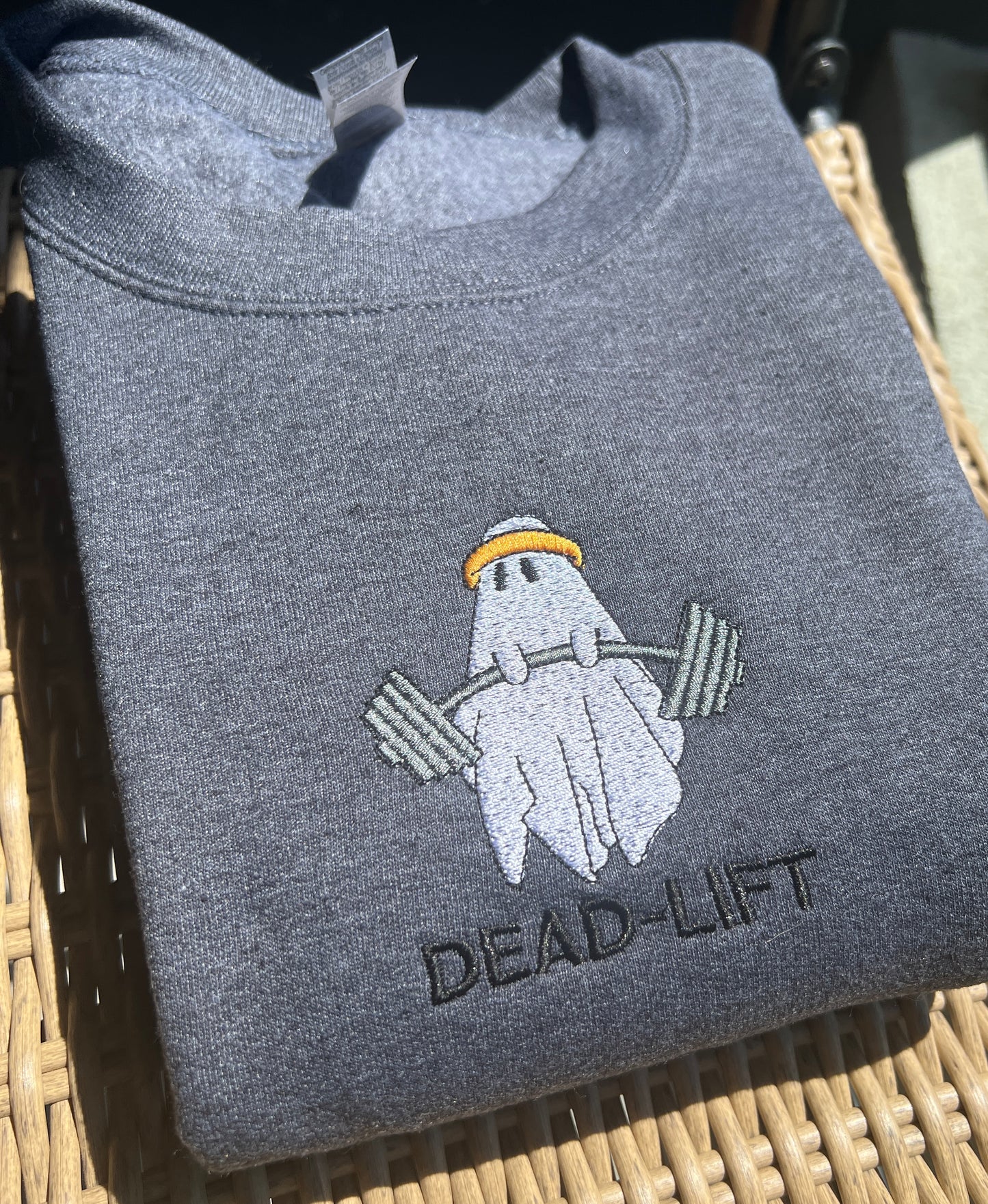 Ghost Dead-Lift Embroidered Sweatshirt