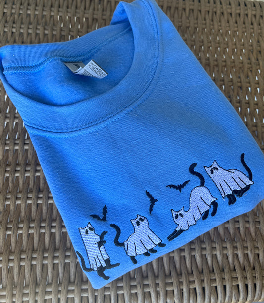 Ghost Kitties Crewneck